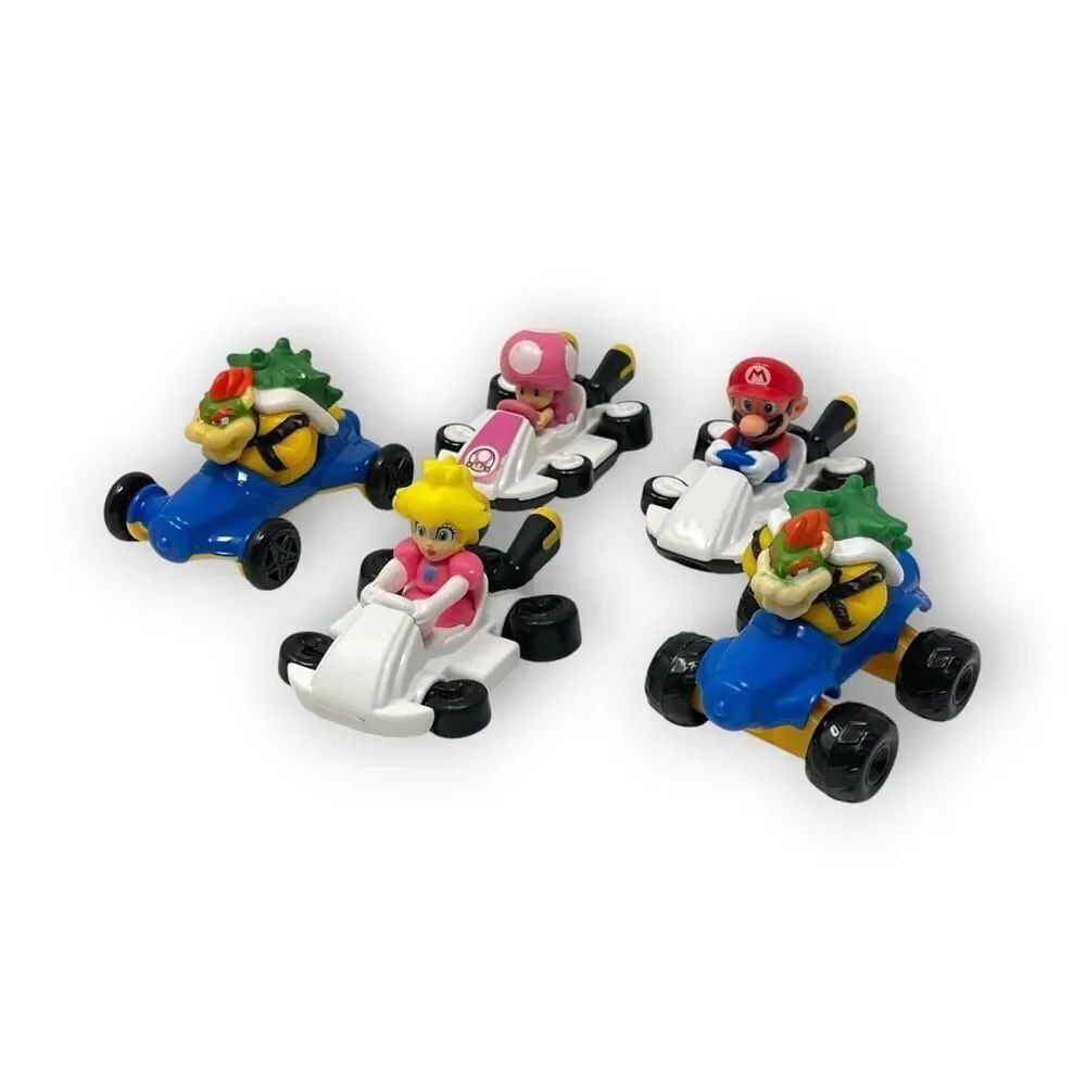McDonalds Happy Meal Toys Mario Kart Nintendo Collectible lot of 5